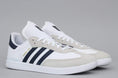 Load image into Gallery viewer, Adidas Samba ADV Shoes Footwear White / Collegiate Navy / Metallic Gold

