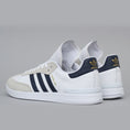 Load image into Gallery viewer, Adidas Samba ADV Shoes Footwear White / Collegiate Navy / Metallic Gold

