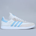 Load image into Gallery viewer, adidas Samba Advance Shoes Crystal White / Clear Blue / Footwear White
