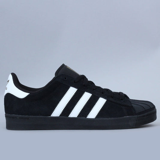 adidas Superstar Vulc Advance Shoes Core Black / Footwear White / Gold Metallic