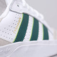 Load image into Gallery viewer, adidas Tyshawn Low Shoes Footwear White / Collegiate Green / Gold Metallic
