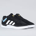 Load image into Gallery viewer, adidas Tyshawn Shoes Core Black / Cloud White / Light Blue
