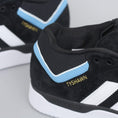 Load image into Gallery viewer, adidas Tyshawn Shoes Core Black / Cloud White / Light Blue
