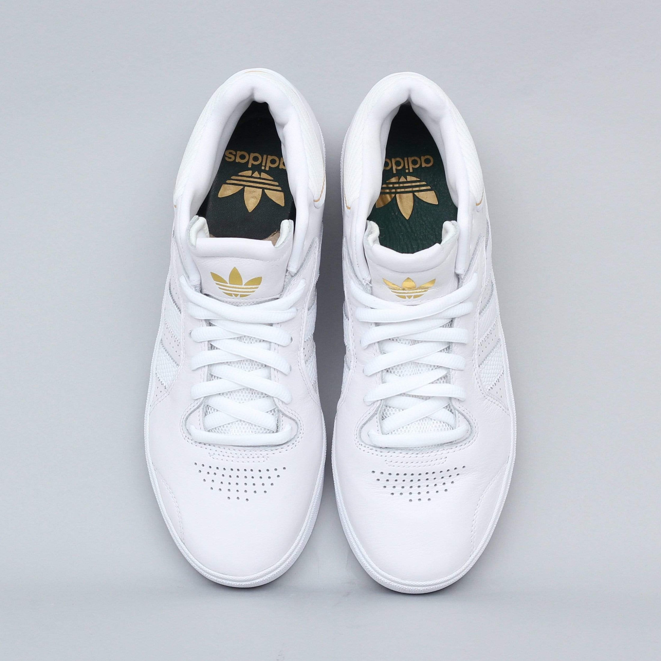 adidas Tyshawn Shoes Footwear White / Footwear White / Gold Metallic