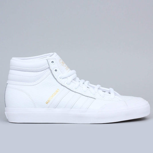 adidas Matchcourt High RX2 Shoes FTWR White / FTWR White / Met Gold