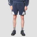 Load image into Gallery viewer, adidas X Blondey Sherpa Shorts Mineral Blue / Reflective Silver

