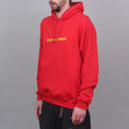 Load image into Gallery viewer, Alcohol Blanket Logo Hood Red
