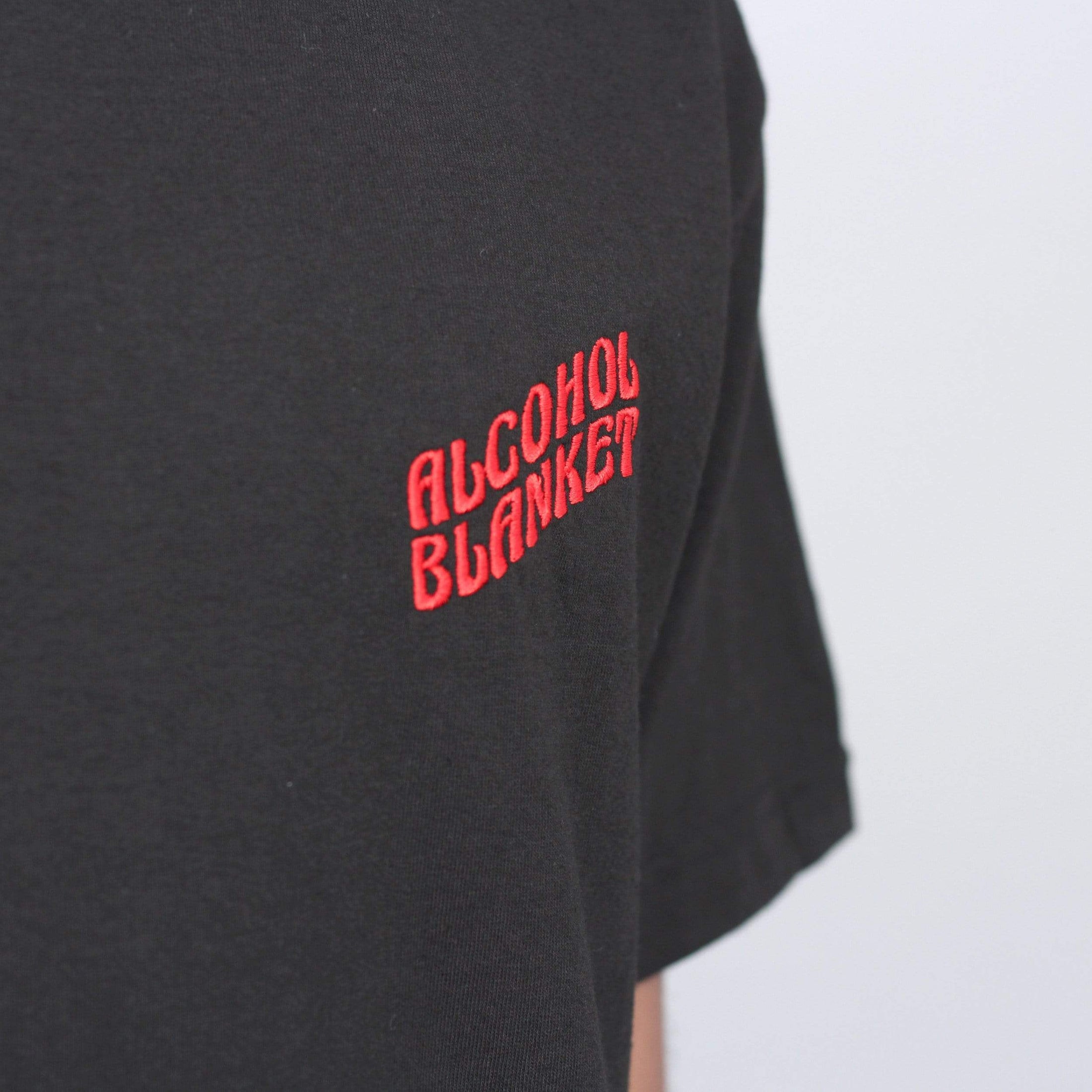 Alcohol Blanket Logo T-Shirt Black