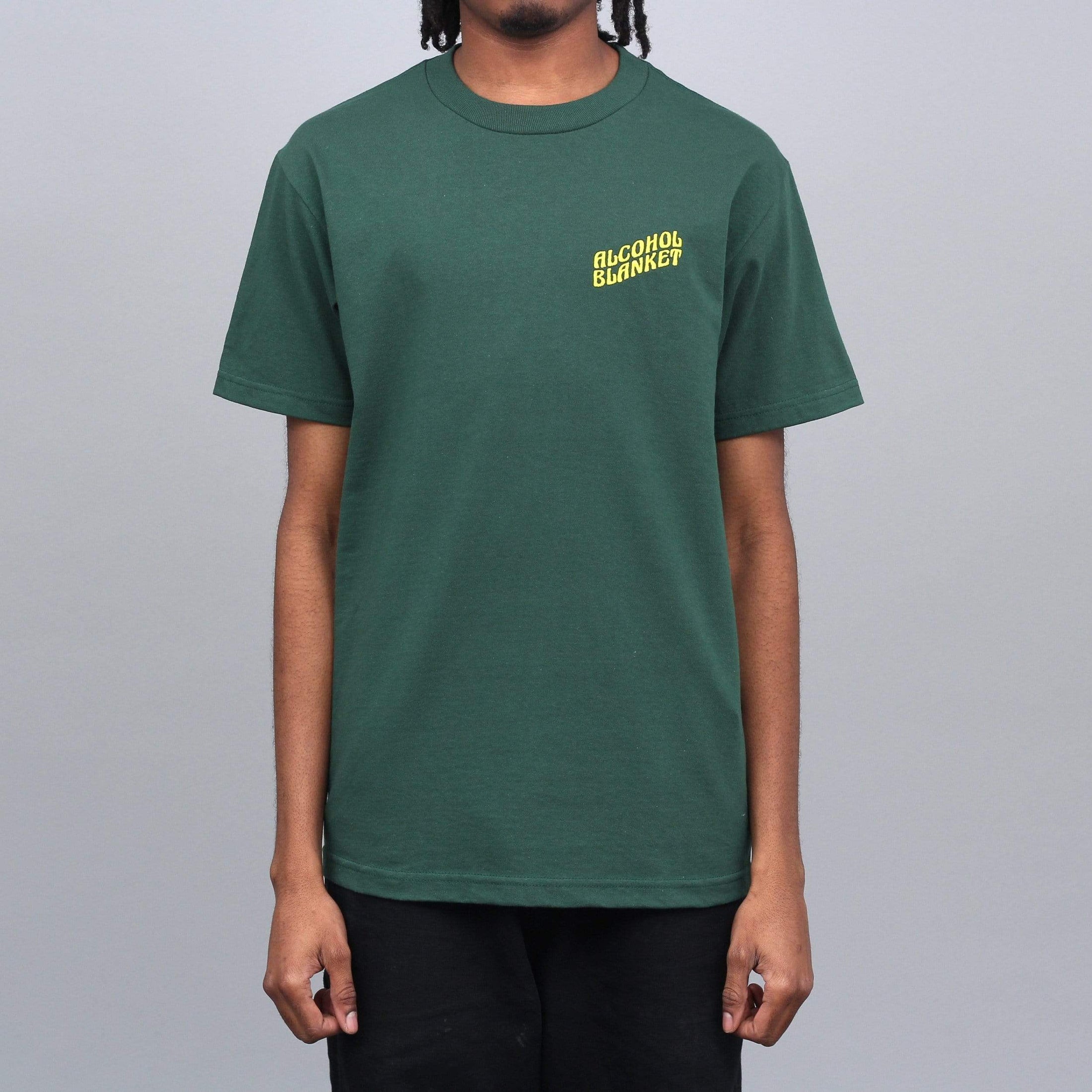 Alcohol Blanket Logo T-Shirt Forest