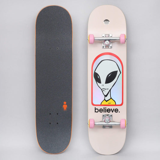 Alien Workshop 7.875 Believe Hologram Complete Skateboard Pink