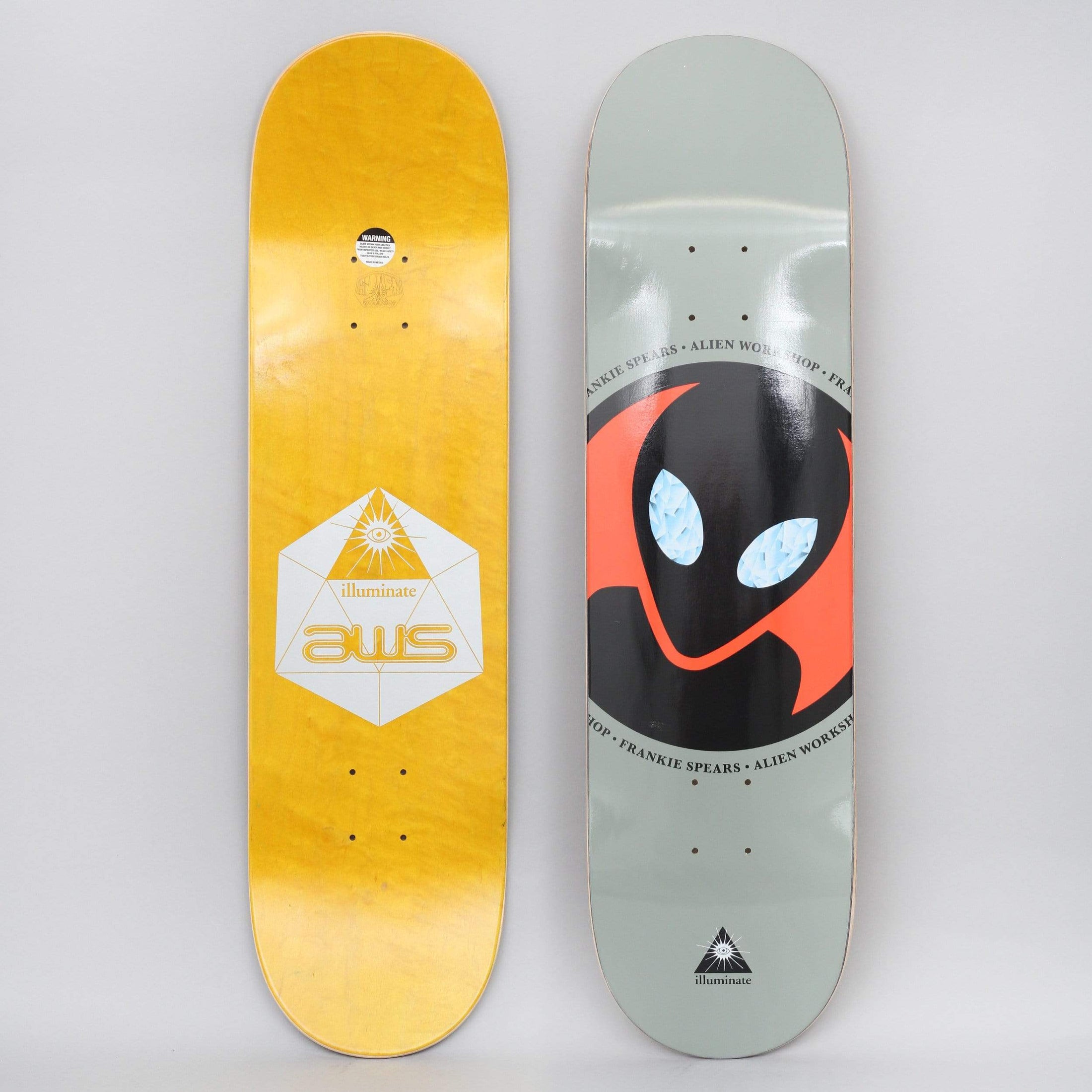 Alien Workshop 8.25 Frankie Spears Sacred Geo Skateboard Deck Black / Grey