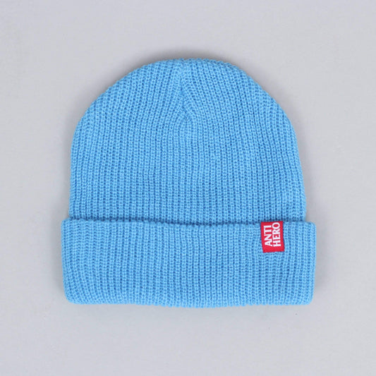Anti Hero Blackhero Clip Label Beanie Light Blue