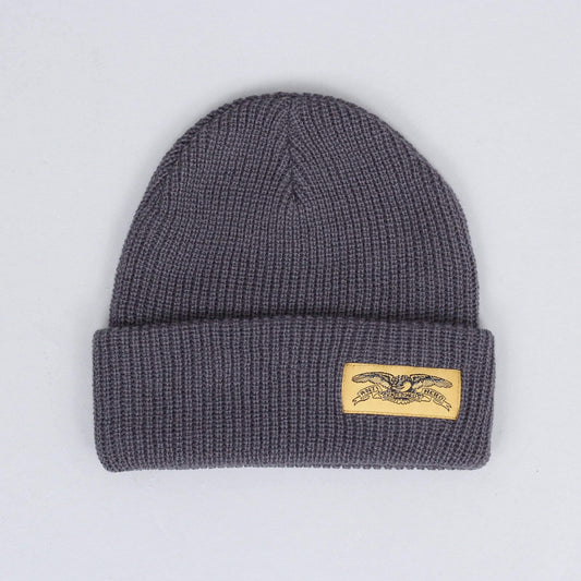Anti Hero Stock Eagle Label Beanie Charcoal