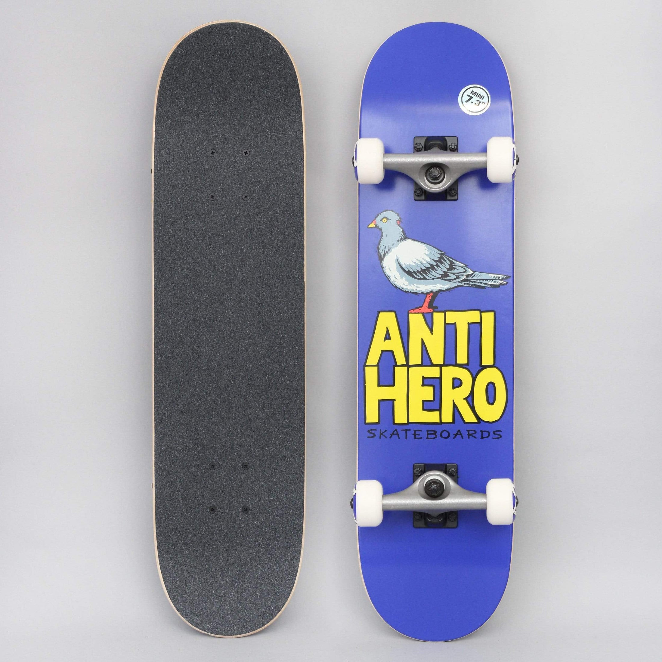 Anti Hero 7.3 Pigeon Hero Complete Skateboard Purple