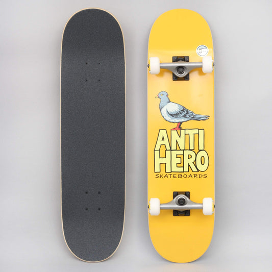 Anti Hero 8.25 Pigeon Hero Complete Skateboard Yellow