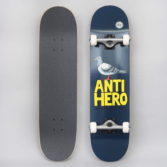 Anti Hero 8.0 Pigeon Hero Complete Skateboard Blue