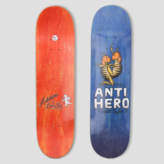 Anti Hero 8.4 Taylor Lovers II Skateboard Deck Blue