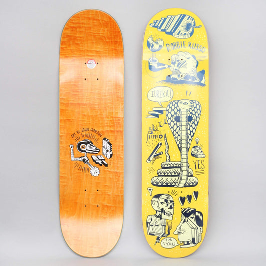 Anti Hero 8.62 Russo Reach For The Stars Skateboard Deck Yellow