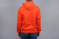 Load image into Gallery viewer, Anti Hero Lil Blackhero Embroidered Hood Orange / Black
