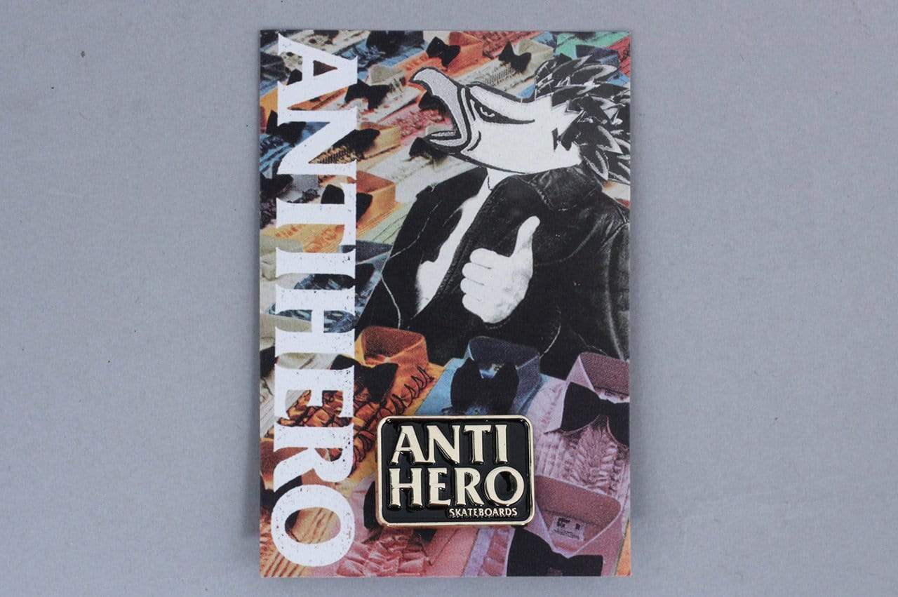 Anti Hero Blackhero Lapel Pin Gold / Black