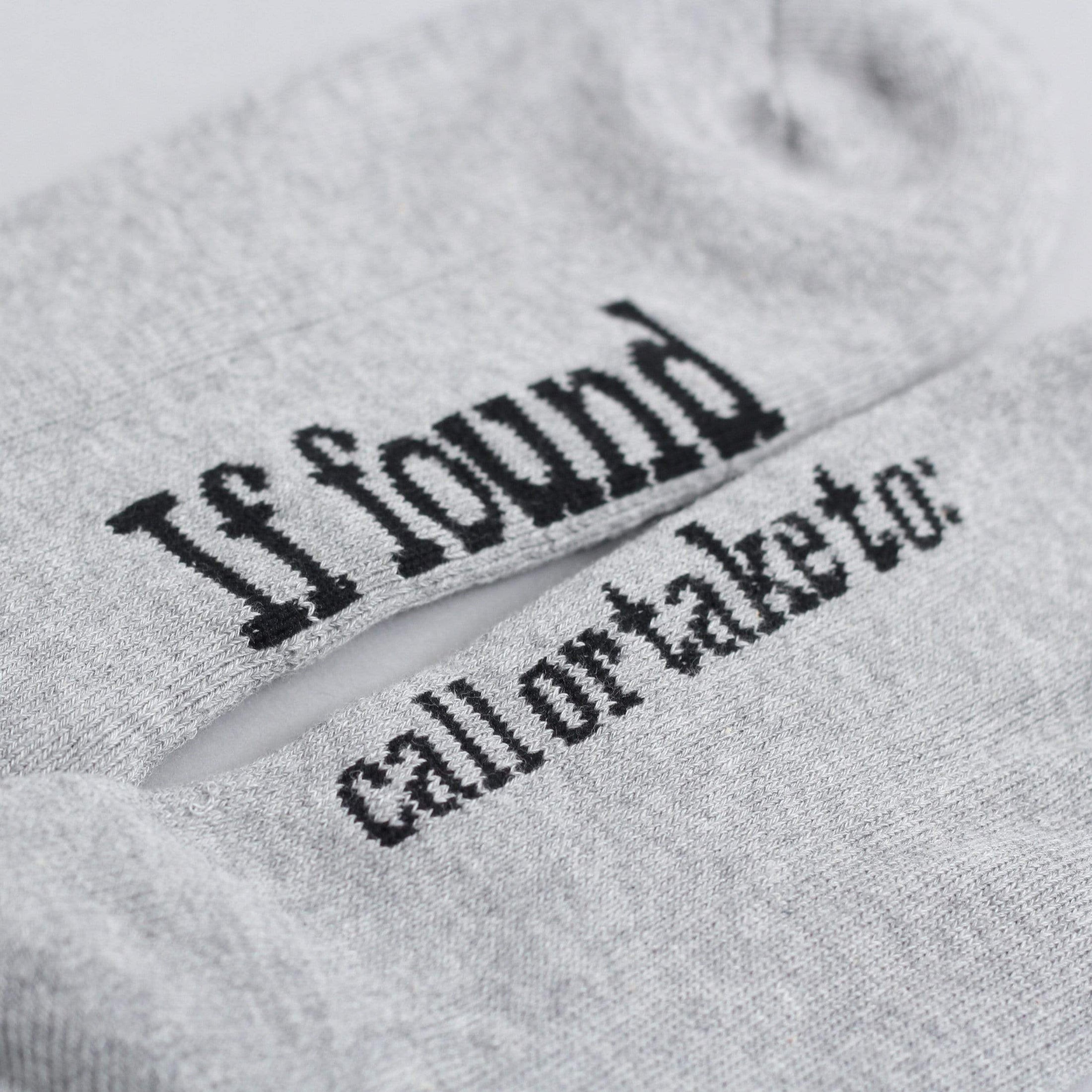 Anti Hero Blackhero If Found Socks Heather / Black