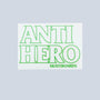 Anti Hero Black Hero Sticker Green Outline