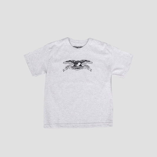 Anti Hero Basic Eagle Kids T-Shirt Ash / Black