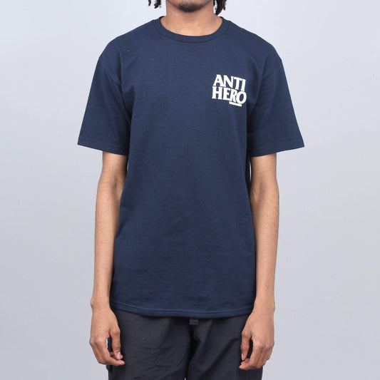 Anti Hero Lil Blackhero T-Shirt Navy