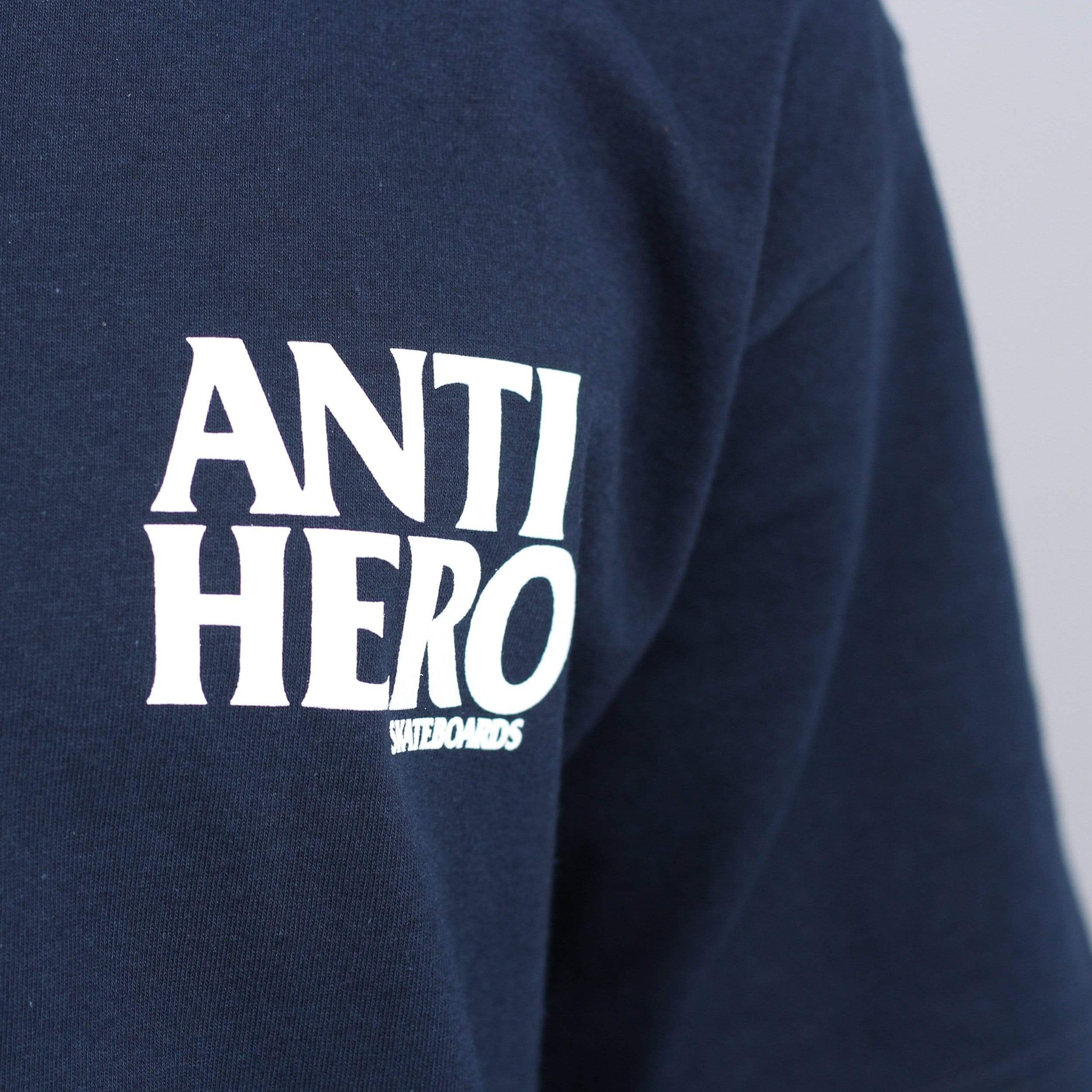 Anti Hero Lil Blackhero T-Shirt Navy