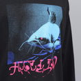 Load image into Gallery viewer, Atlantic Drift Gothic Catfish Longsleeve T-Shirt Black
