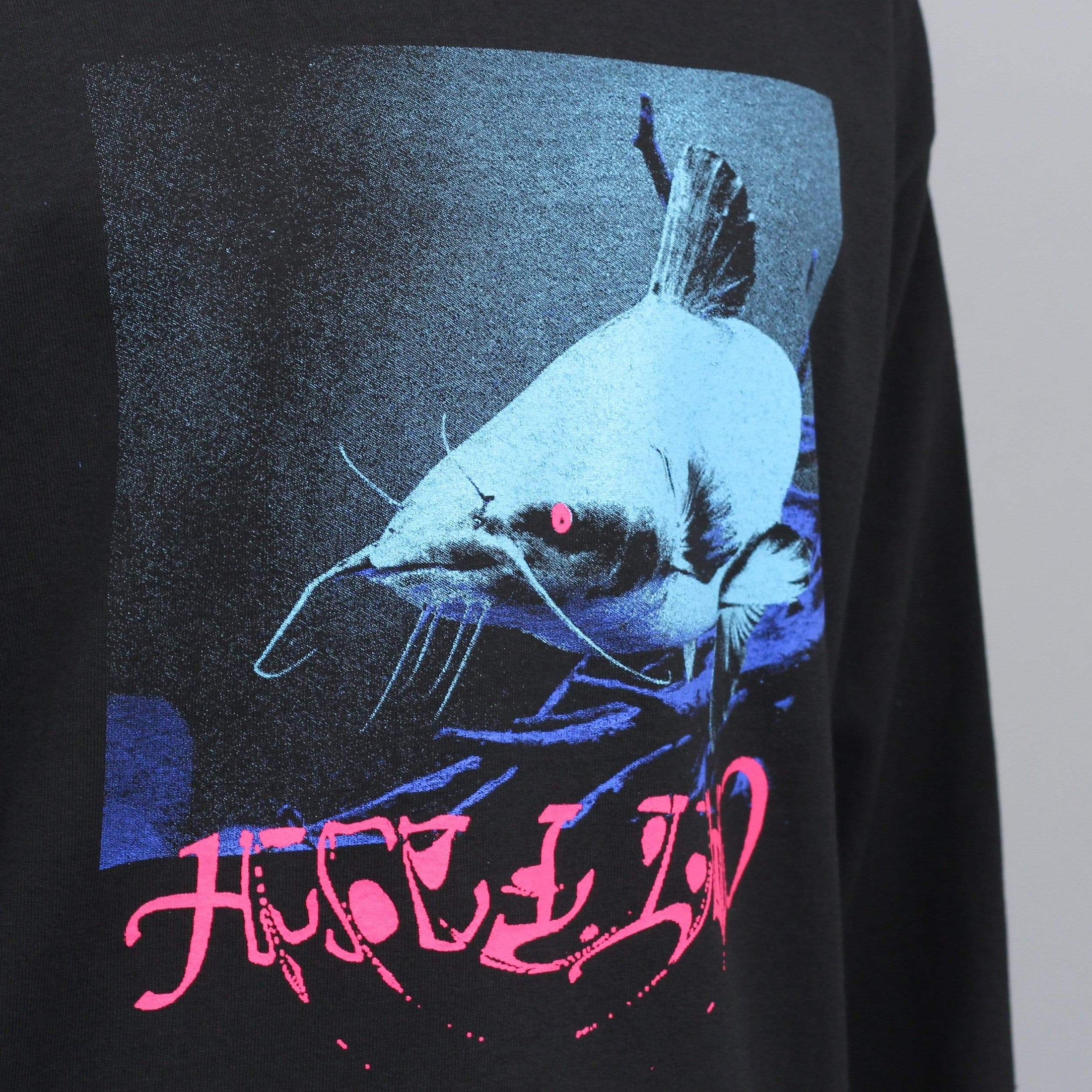 Atlantic Drift Gothic Catfish Longsleeve T-Shirt Black