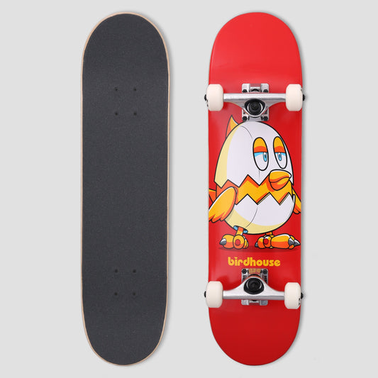 Birdhouse 7.375 Stage 1 Chicken Complete Skateboard Red