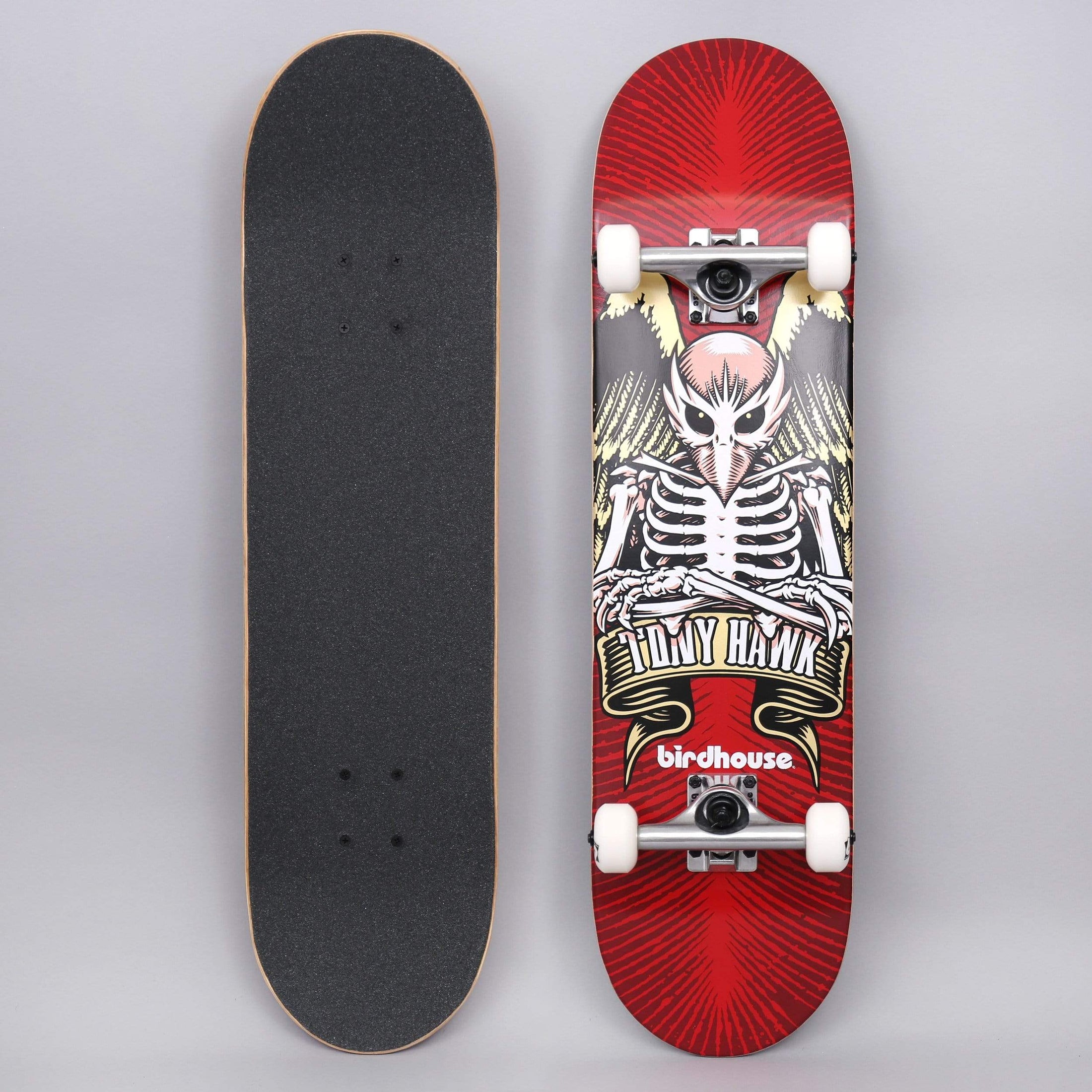 Birdhouse 8 Stage 1 TH Icon Complete Skateboard Red