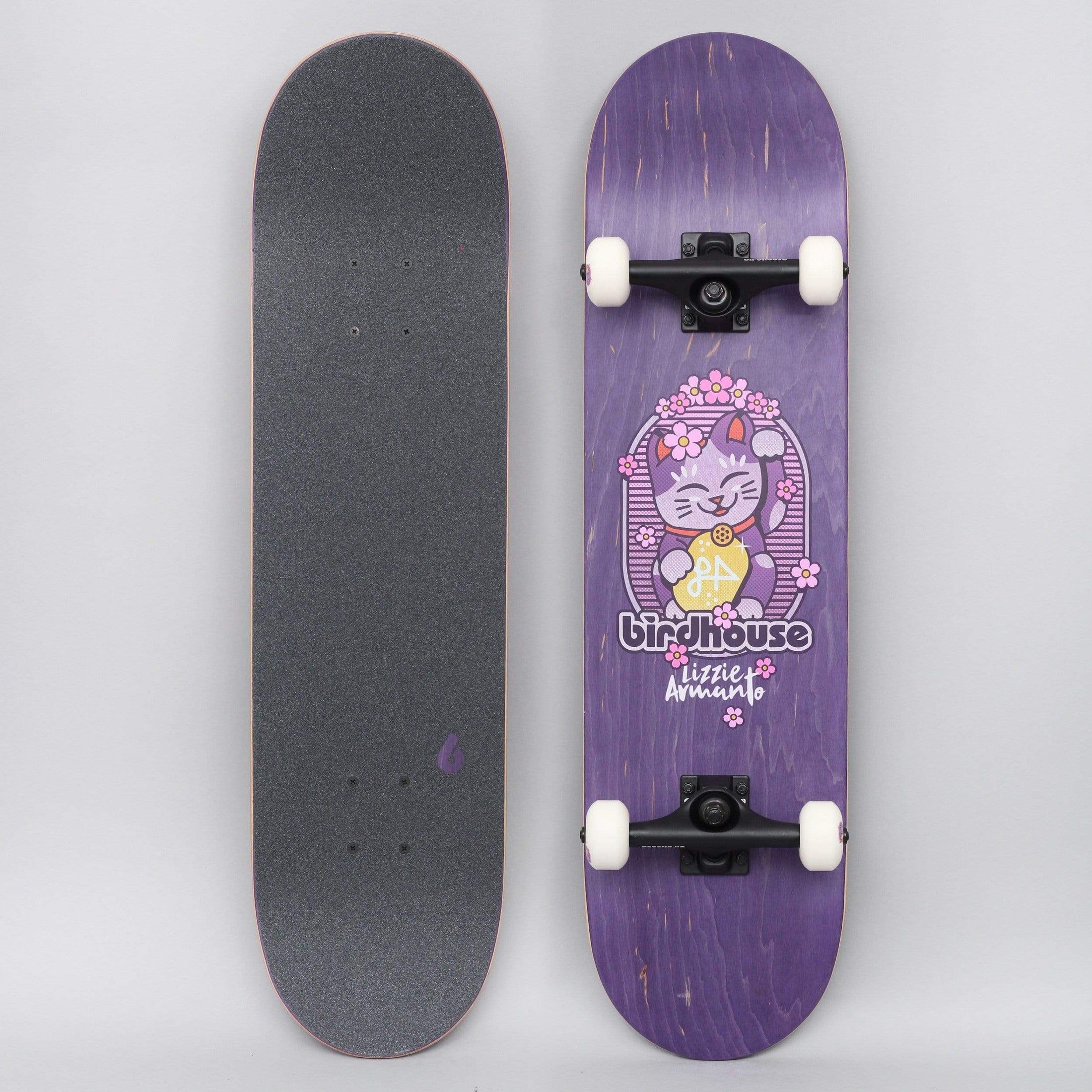 Birdhouse 8.0 Stage 3 Armanto Maneki Neko Complete Skateboard Purple