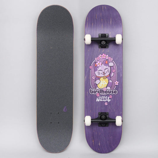 Birdhouse 8.0 Stage 3 Armanto Maneki Neko Complete Skateboard Purple
