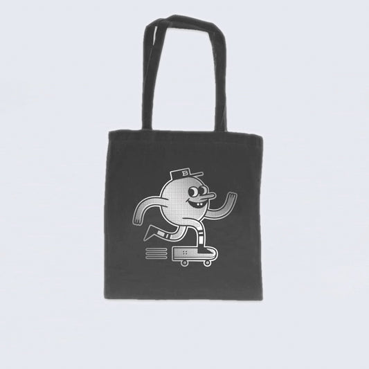 Blast Skates Tote Bag Black