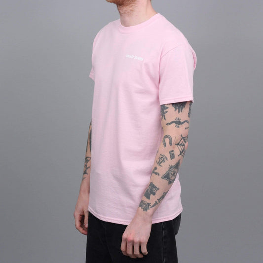 Blast Skates Mascot Logo T-Shirt Light Pink
