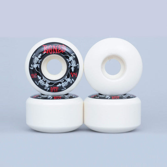 Bones 52mm Annuals STF V4 Skateboard Wheels White