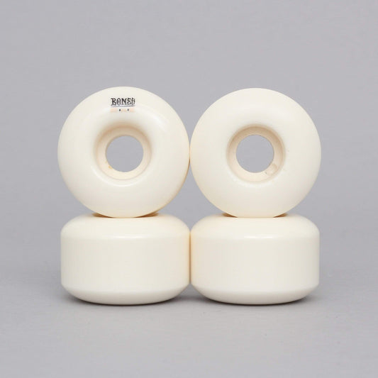 Bones 52mm STF V4 Wide Skateboard Wheels White
