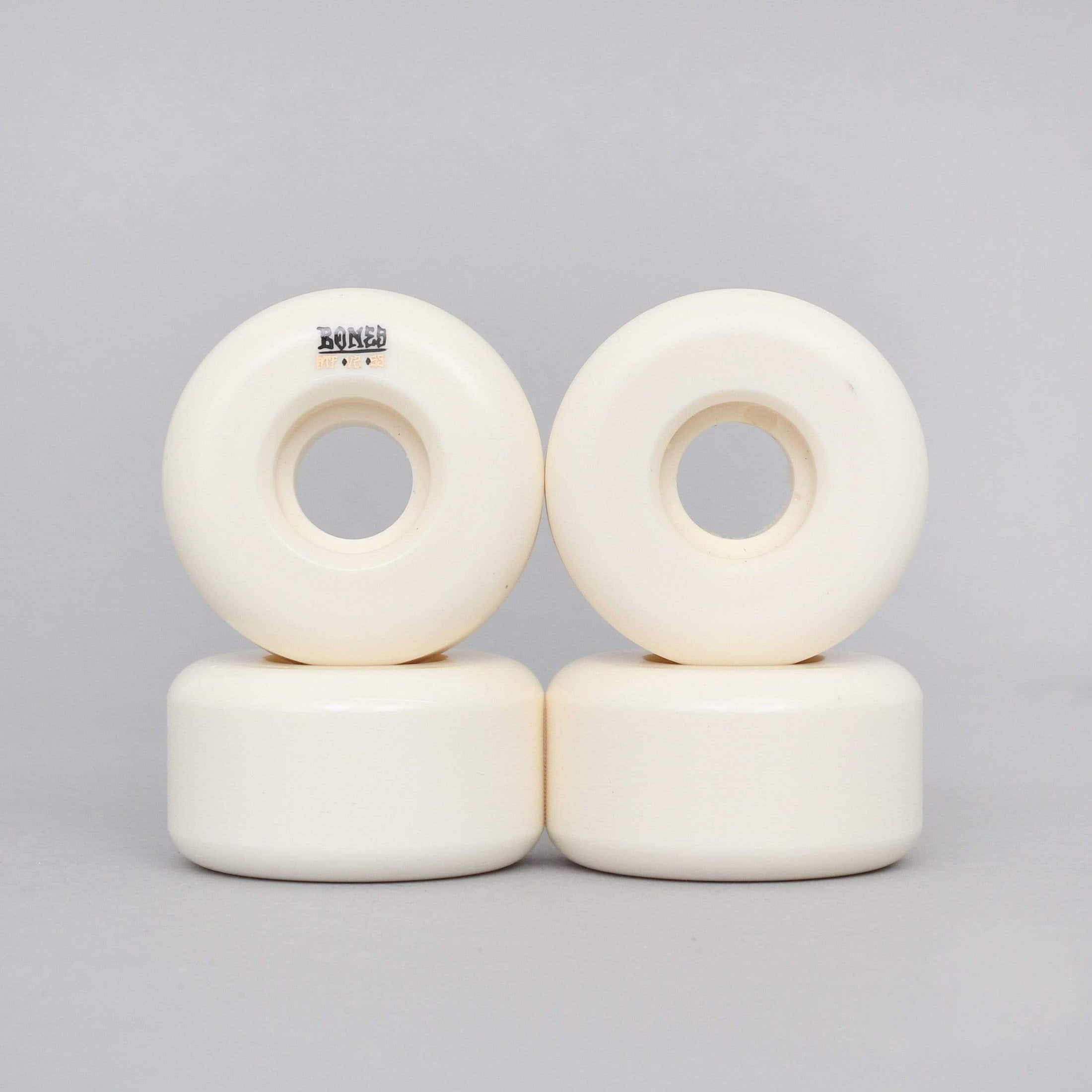 Bones 53mm STF Blanks V2 Skateboard Wheels White