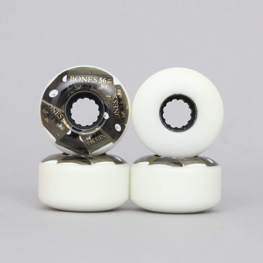 Bones 56mm 80A ATF Mini DV's Skateboard Wheels White