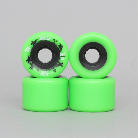 Bones 56mm ATF Rough Riders Wranglers Core Wheels Green