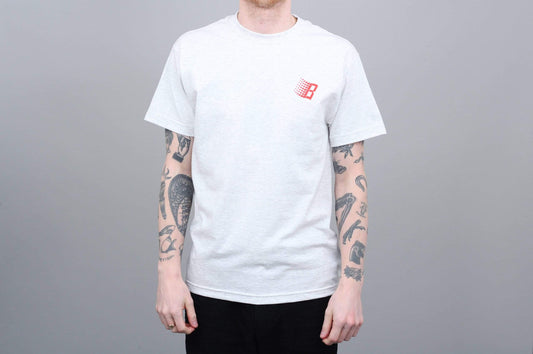 Bronze B Logo T-Shirt Ash / Infrared