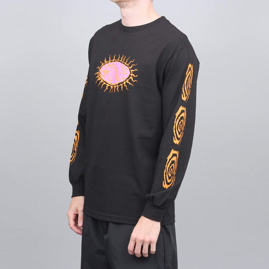 Bronze Surfer Longsleeve T-Shirt Black