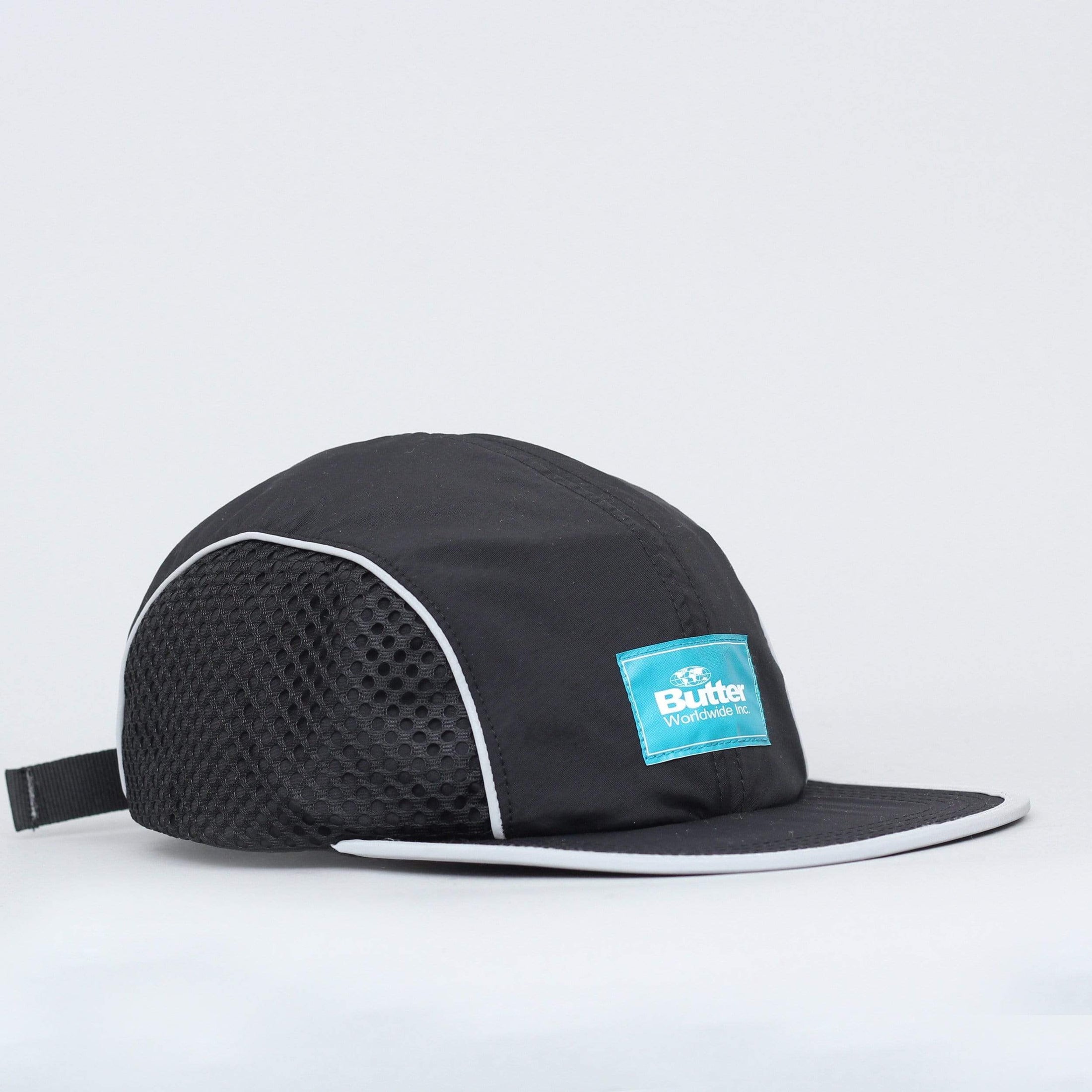 Butter Goods Expedition 4 Panel Cap Black