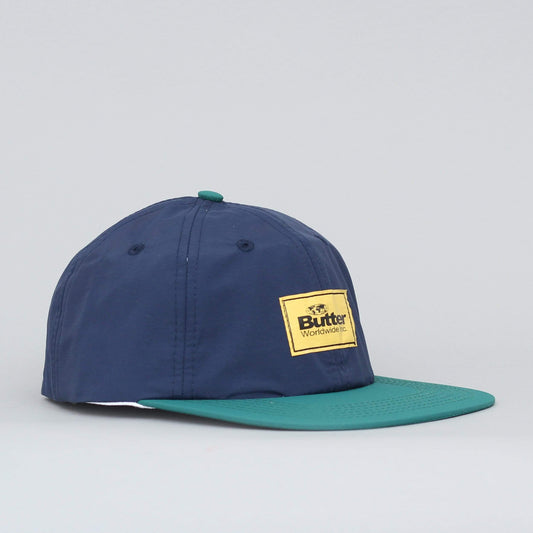 Butter Goods Ventura 6 Panel Cap Navy / Teal