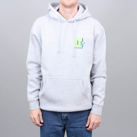 Butter Goods TV Hood Heather Grey