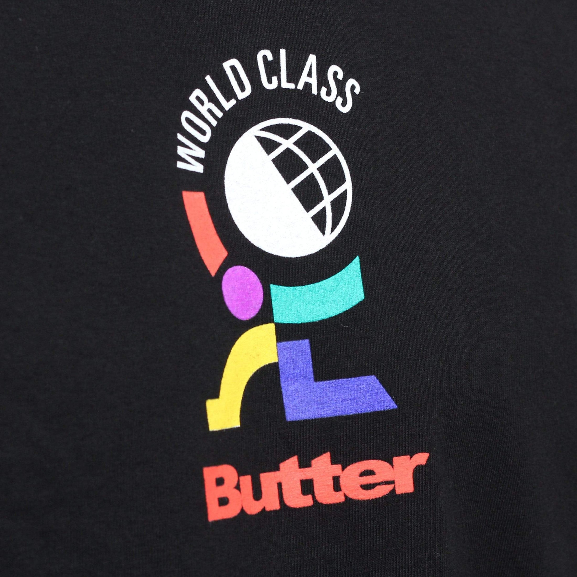Butter Goods World Class T-Shirt Black