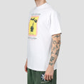 Load image into Gallery viewer, Butter Goods X Slam City Skates Centre Yourself T-Shirt White
