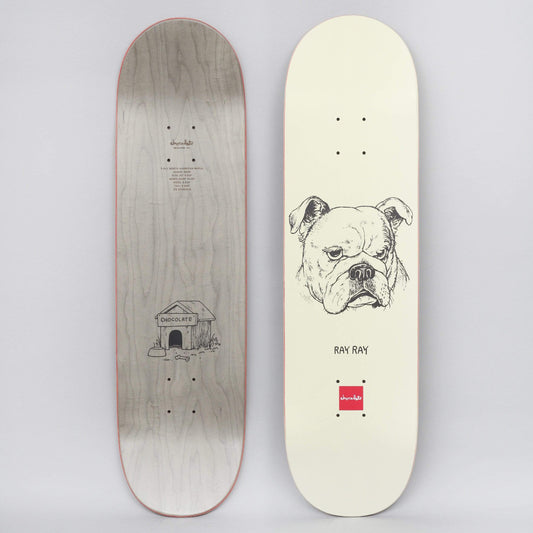 Chocolate 8.5 Raven Tershy Big Dawg Skateboard Deck Cream